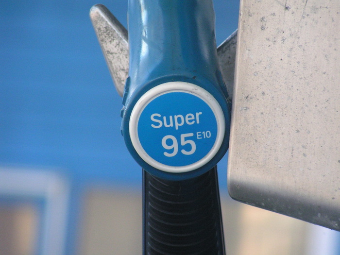 蓝色，super，95 e 10设备，柴油机，E10，汽油泵，加油，汽油