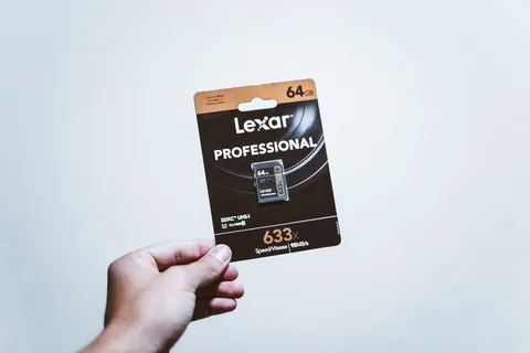 黑色Lexar 64 Gb Sd卡组