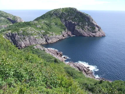 海湾、纽芬兰、海岸、风景、海湾、风景、水、海