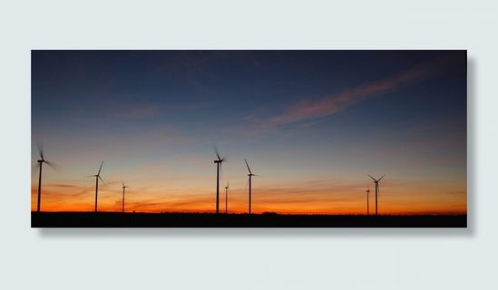日出，altentreptow，风景，morgenstimmung，早晨，天空，windräder，天空