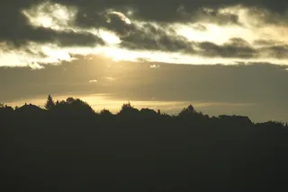 地平线，太阳，自然，心情，背景光，云，风景，天空