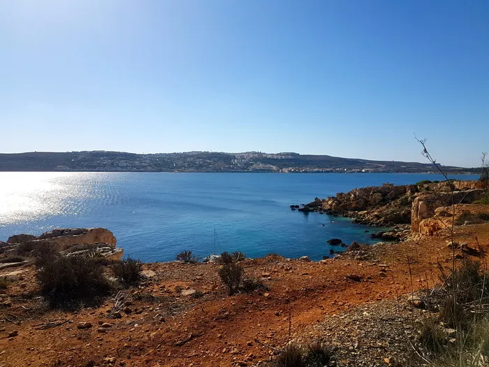马耳他，梅利埃哈，洛杉矶，地中海，海洋，岛屿，土壤，蓝天