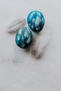 蓝色复活节彩蛋