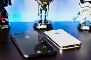 iphone、技术、技术、工作、办公室、星球大战、室内、桌子