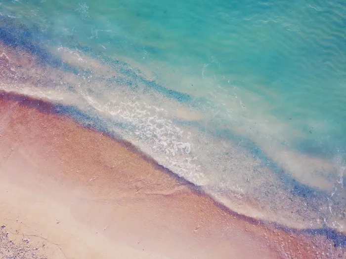 海岸鸟瞰图