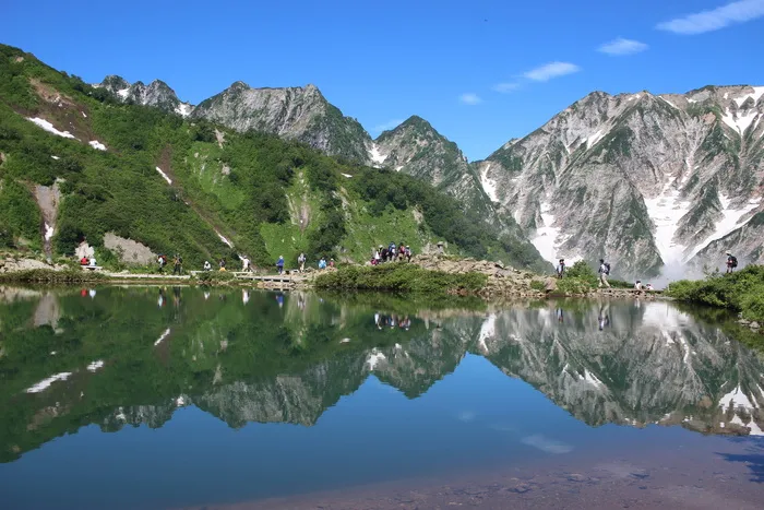 山，登山，日本，自然，天空，壮丽的景色，yatsugatake，阿尔卑斯山北部