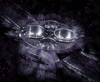 圆形, 灰色, 钢表, 男表, 手表, 包射击, 时间, 多才多艺