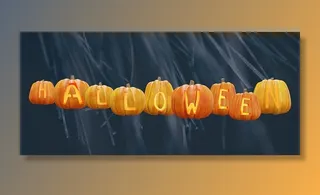 橙色，南瓜万圣节壁纸，万圣节，南瓜，节日，秋天，装饰，恐怖