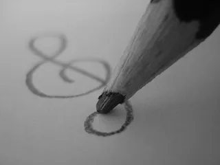 背景、近景、黑白摄影、艺术、绘画、谱号、钢笔、室内