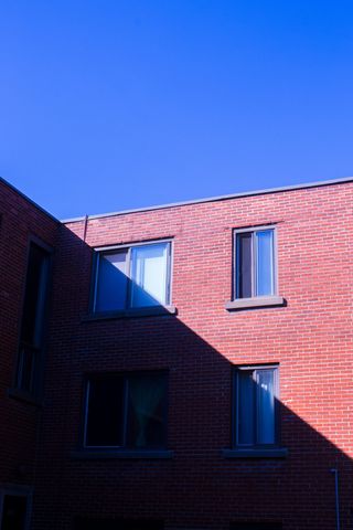 加拿大，蒙特利尔，建筑，多彩，墙壁，对称，符号，多彩