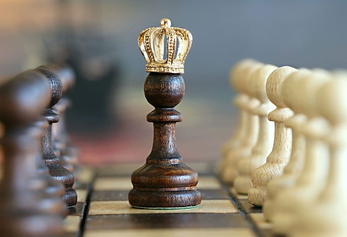 肤浅，摄影，棋子，王冠，棋子，棋子，国王，游戏