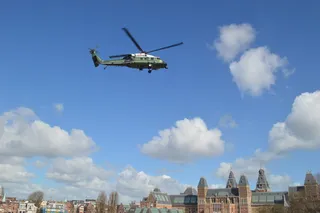 直升机，奥巴马，阿姆斯特丹，国立博物馆，飞行器，飞行，天空，飞机