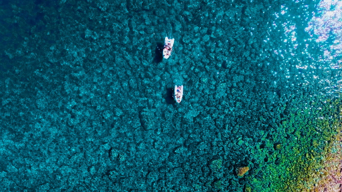 水体鸟瞰图