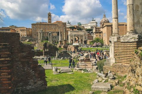 意大利，罗马，罗马论坛，建筑，石头，历史，历史，邮政
