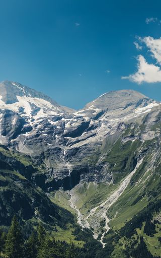 奥地利，格罗斯洛克纳高山路，欧洲阿尔卑斯山，无人区，户外，萨尔茨堡，夏季，自然