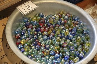 什锦，大理石玩具，灰色，盆，宝石，大理石，圆形，圆形