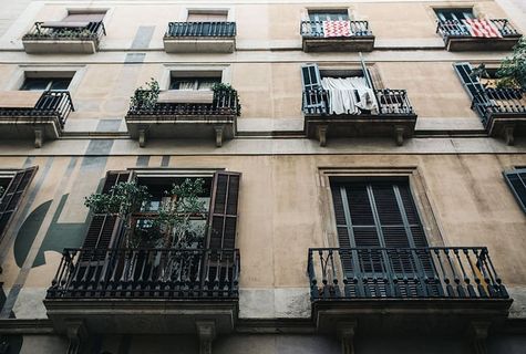 西班牙巴塞罗那的联排别墅