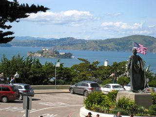 美国, 旧金山, 科伊特塔, 交通, 交通方式, 天空, 山, 云-天空