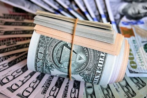 货币、金融、财富、储蓄、金字塔、保险箱、美国、纸张