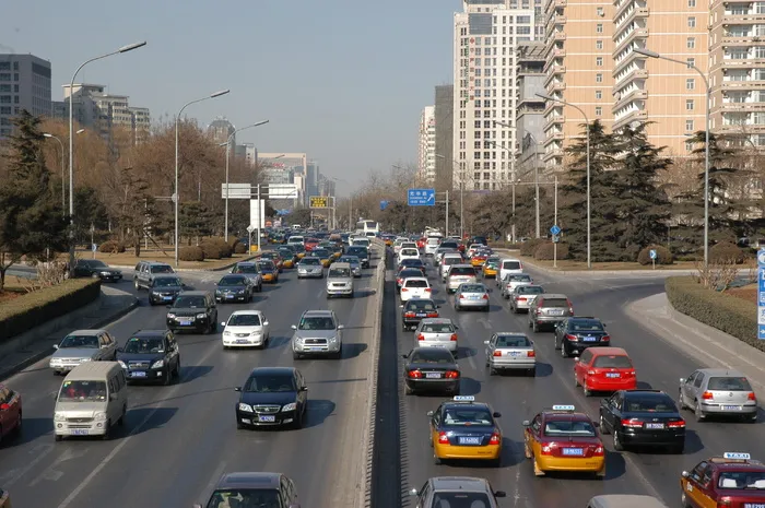 分类，停车场，沥青路，交通，城市，汽车，北京，城市