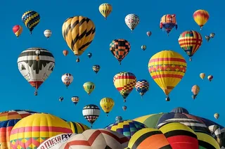 热，气球，飞行，天空，白天，空气，气球，节日