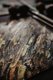 用毛笔和丙烯画作画 用毛笔和丙烯画作画