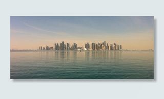 身体、水、多哈、卡塔尔、城市、景观、建筑、城市景观