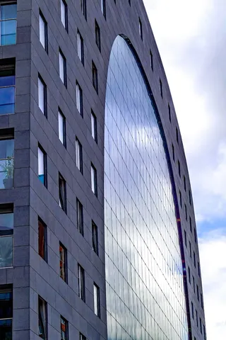 建筑，立面，玻璃，窗户，建筑，现代，马克塔尔，鹿特丹