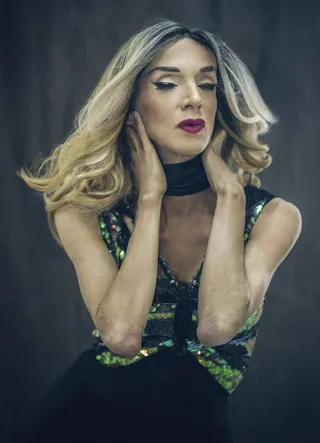 女性化妆肖像摄影