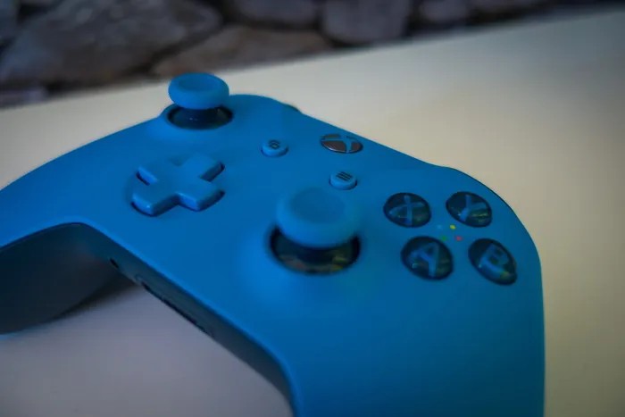 驱动程序，游戏，游戏控制器，游戏板，操纵杆，xbox，游戏，蓝色