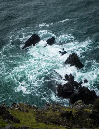 爱尔兰，丁格尔，波浪，风暴，风暴，大西洋，野生大西洋路，slea头