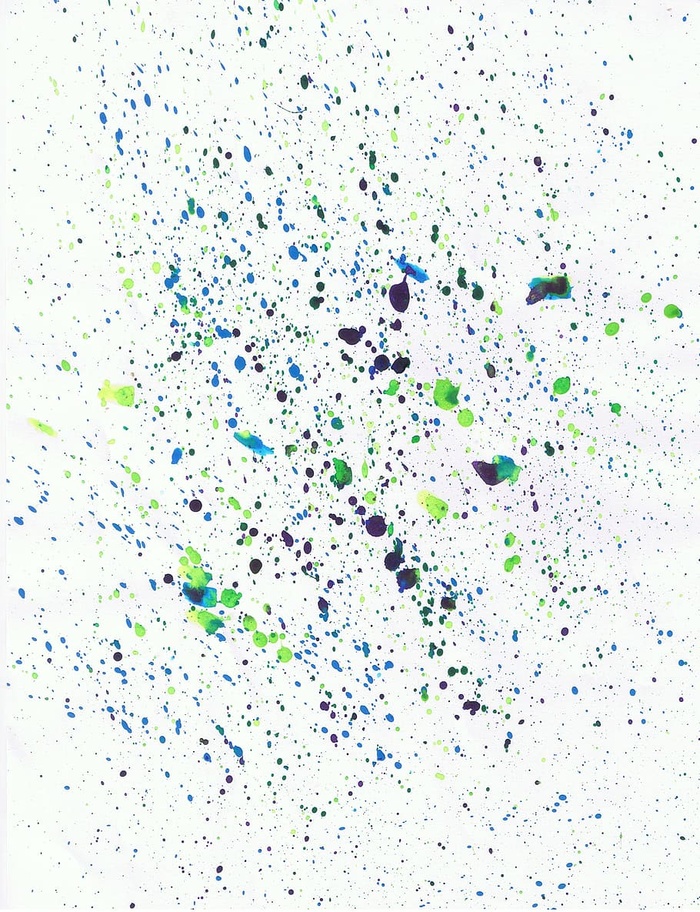 多色抽象画、纹理、水彩、水滴、抽象、背景、多色、插图