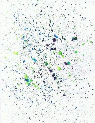 多色抽象画、纹理、水彩、水滴、抽象、背景、多色、插图