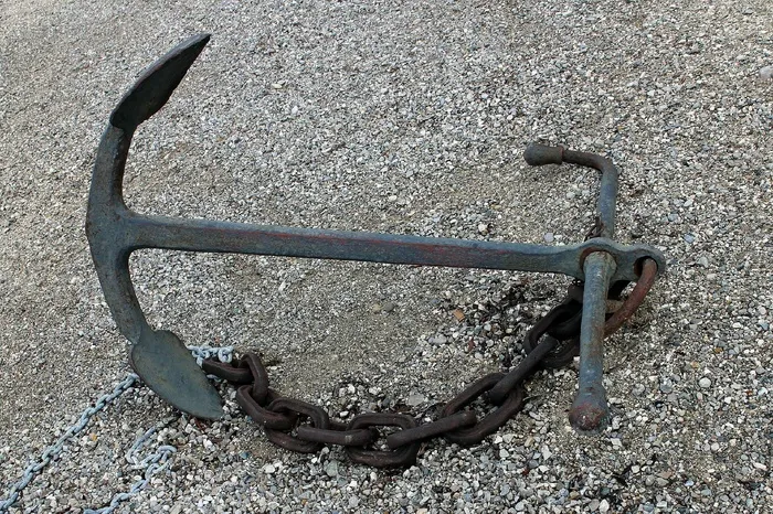 锚，地锚，水，船，靴，运输，固定，基本