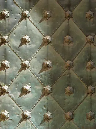 门，单板，纹理，钉子，金属，填充，磨损，全框架