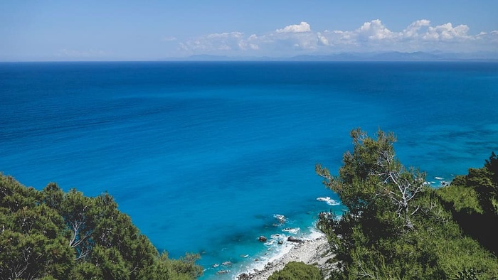海滩，海岸，田园诗，岛屿，自然，海洋，户外，风景