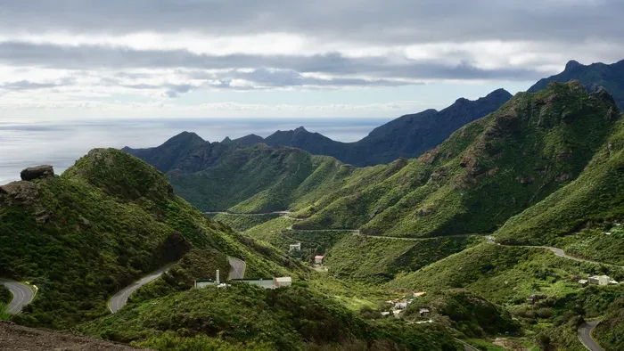 绿色，山脉，白天，特内里费岛，加那利群岛，假日，火山，自然