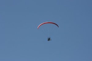 paramotor，滑翔伞，运动，飞行，空气，自然，dom，危险