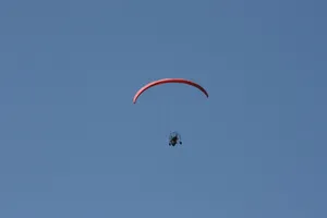paramotor，滑翔伞，运动，飞行，空气，自然，dom，危险