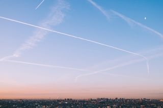 巴黎、蒙马特、法国、地平线、天空、极简主义、极简主义、云