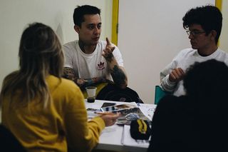 巴西，里约热内卢，纹身，风格，阿迪达斯，男孩，朋友，团体