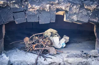 面包，炉子，火炉，火种，火，火柴，白天，没有人