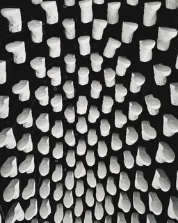 艺术、装置、鞋、悬挂、白色、设计、现代、装饰