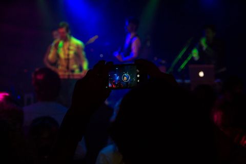 聚会，外出，发生，图片，乐队，音乐，舒适，电话