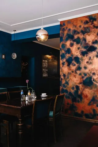 现代餐厅的内部