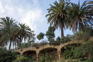 盖尔公园，高迪，巴塞罗那，地标，纪念碑，加泰罗尼亚，西班牙，艺术