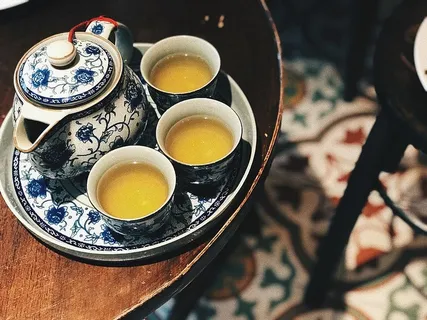 青花茶壶套装 青花茶壶套装