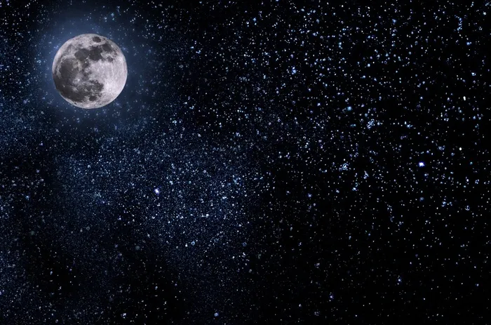 满月、月亮、星星、夜晚、天空、午夜、万圣节、黑暗