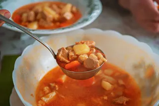 食物，盘子，蔬菜，手，碗，特写，美食，美味