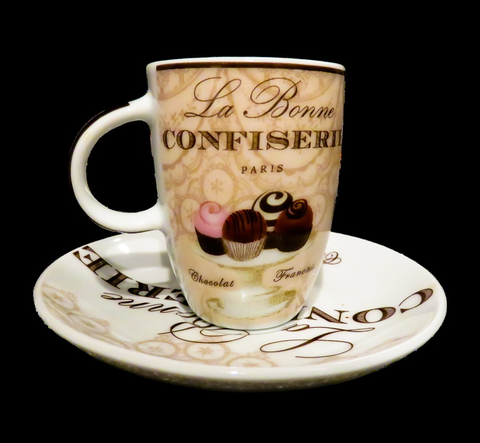 早上，杯子，咖啡，饮料，热的，茶，物体，点心